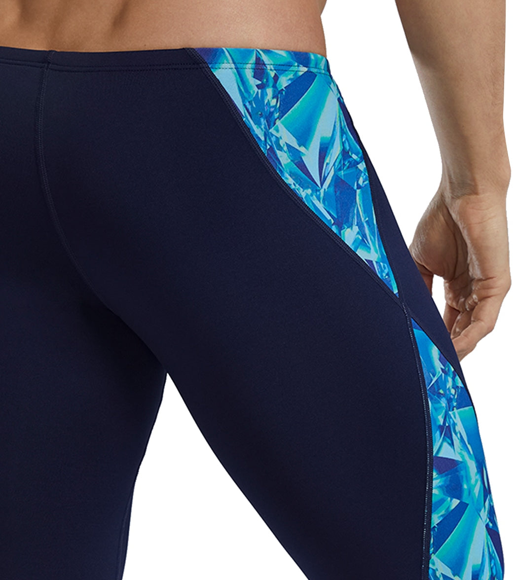 TYR Men's Crystalized Durafast Elite Jammer Swimsuit