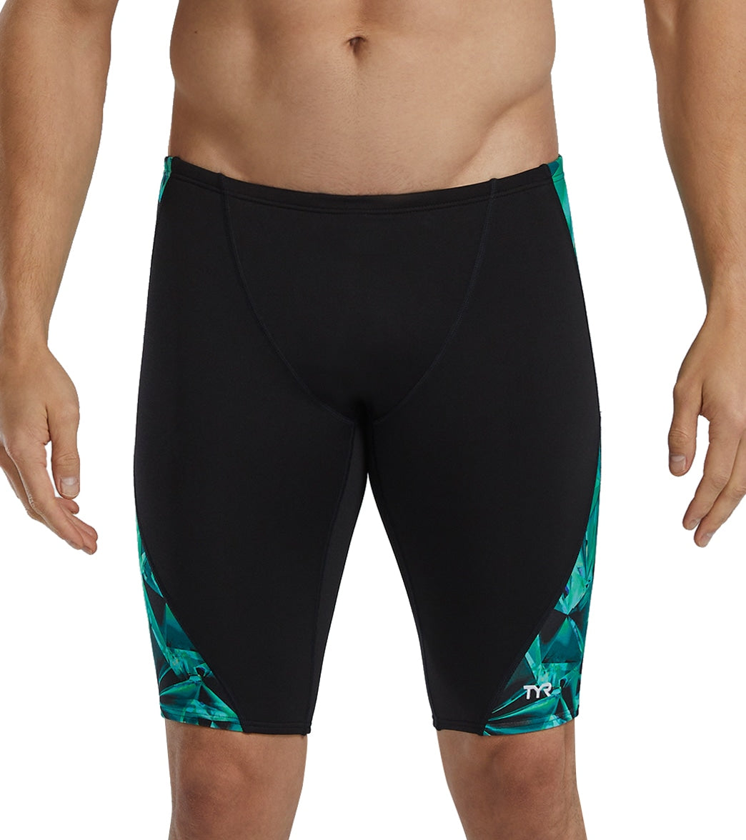 TYR Men's Crystalized Durafast Elite Jammer Swimsuit