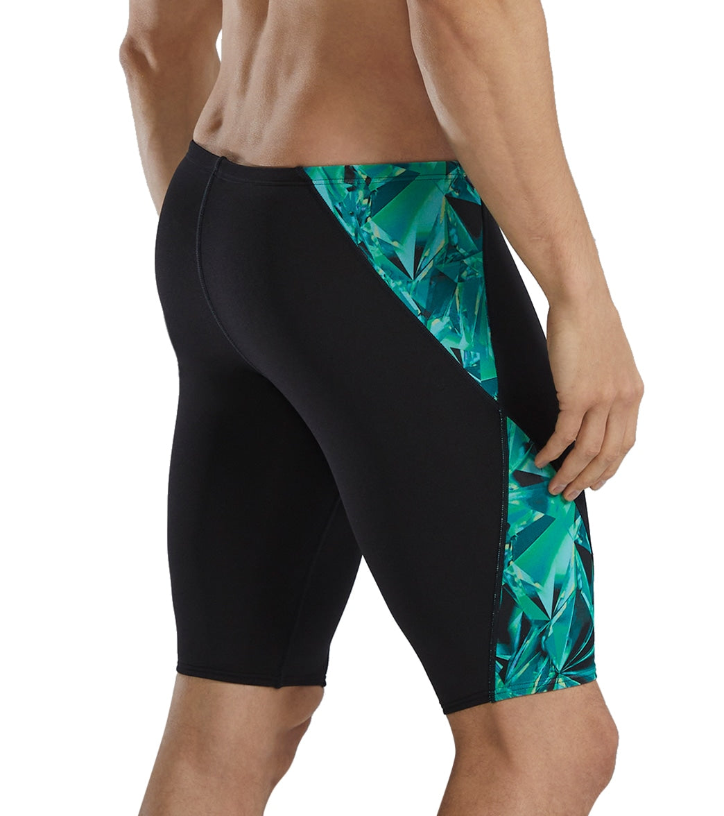 TYR Men's Crystalized Durafast Elite Jammer Swimsuit