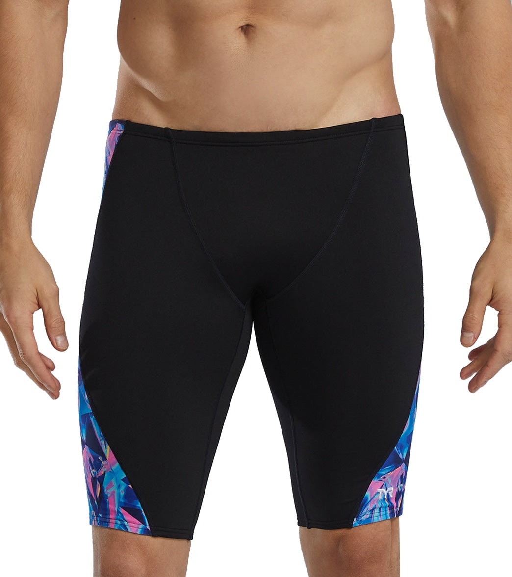 TYR Men's Crystalized Durafast Elite Jammer Swimsuit