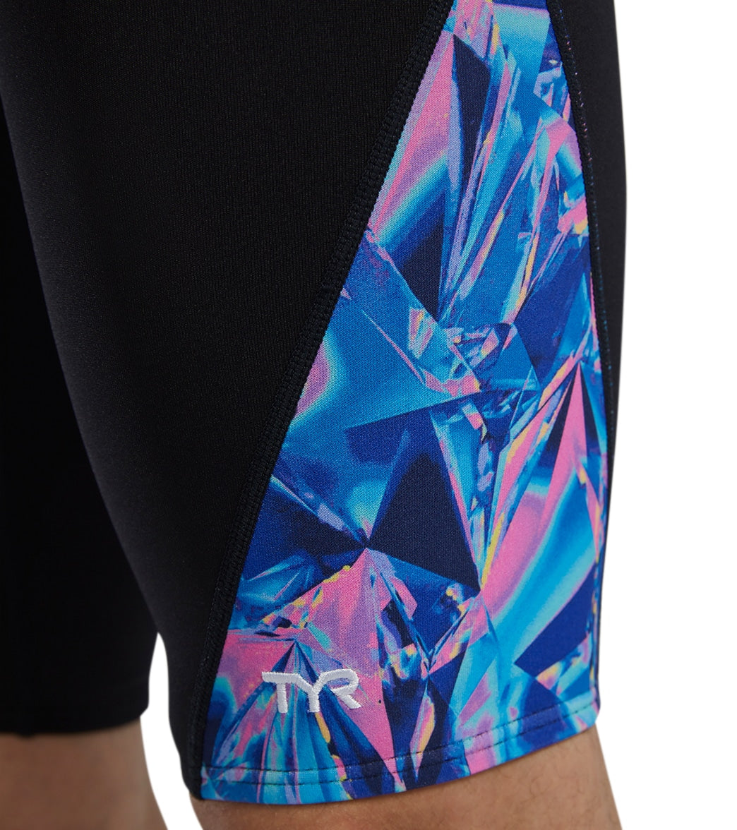 TYR Men's Crystalized Durafast Elite Jammer Swimsuit