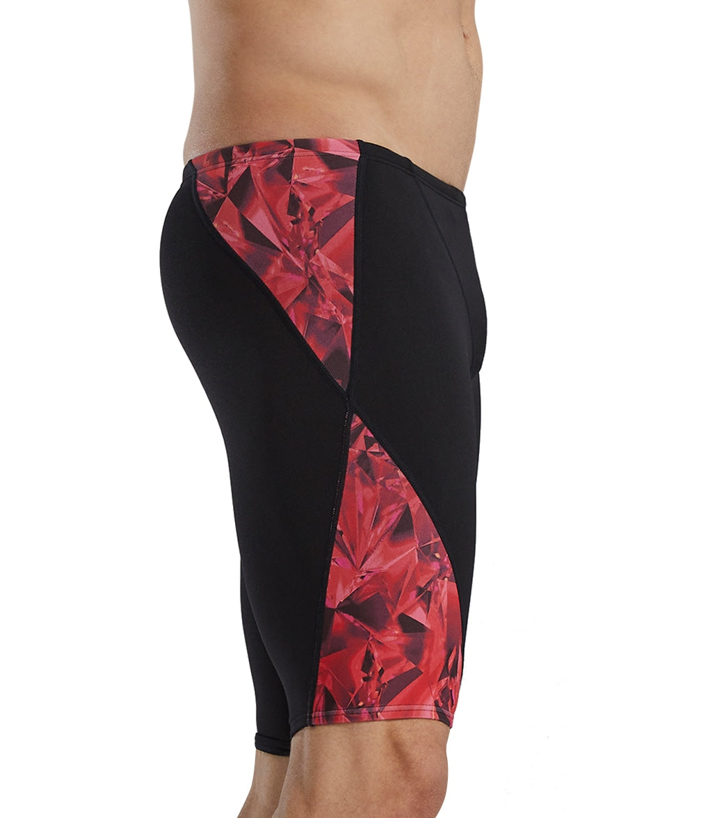 TYR Men's Crystalized Durafast Elite Jammer Swimsuit