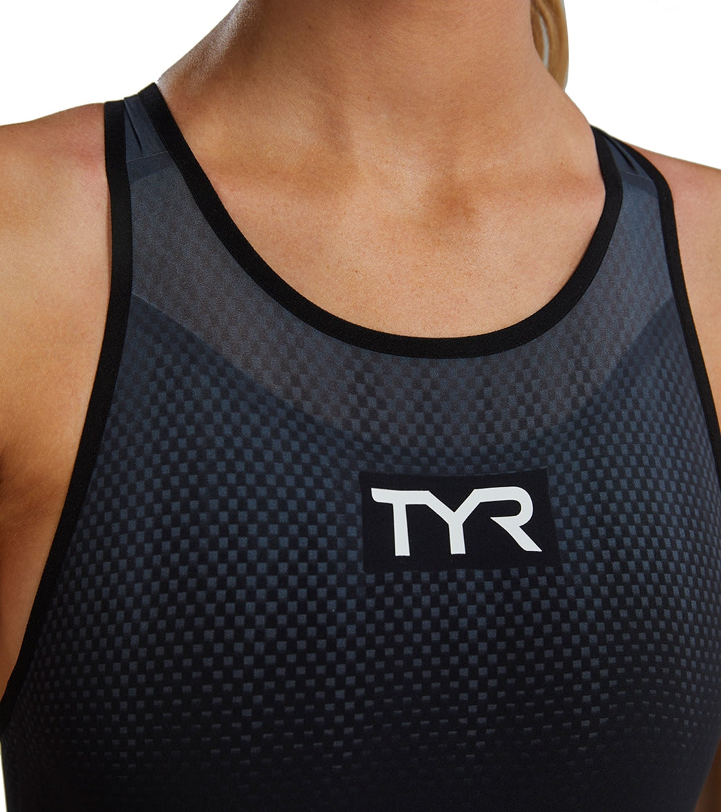 TYR Women's Venzo Influx Open Back Tech Suit Swimsuit