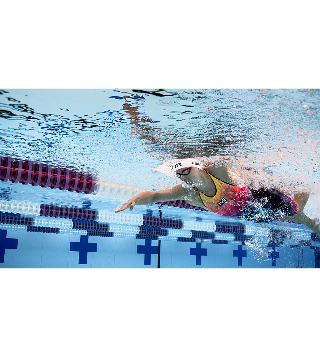 TYR Women's Venzo Influx Open Back Tech Suit Swimsuit