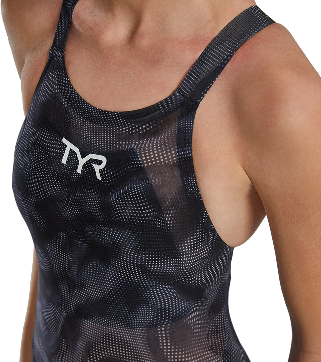 TYR Women's Avictor 2.0 Exolon Open Back Tech Suit Swimsuit