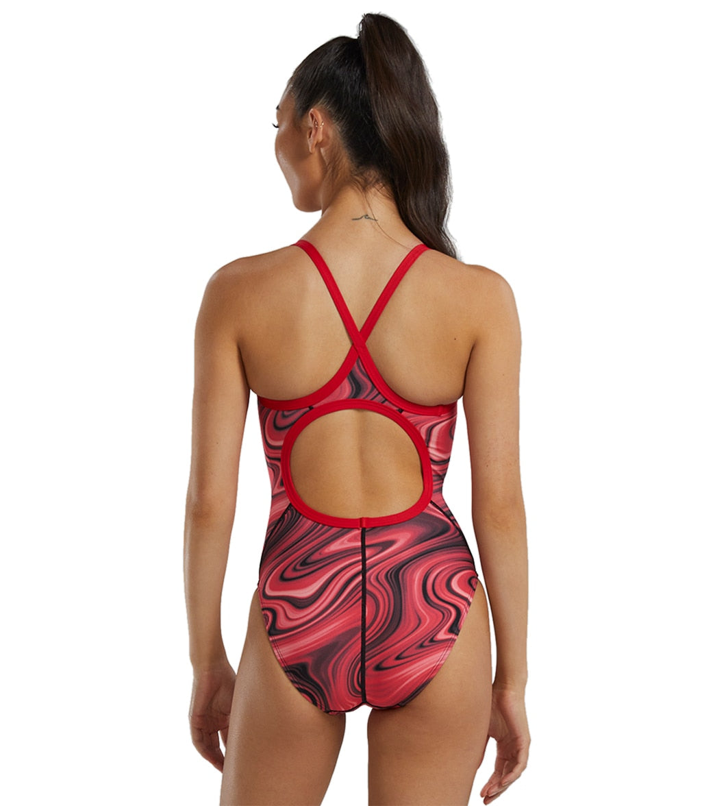 TYR Women's Vitality Durafast Elite Diamondfit One Piece Swimsuit