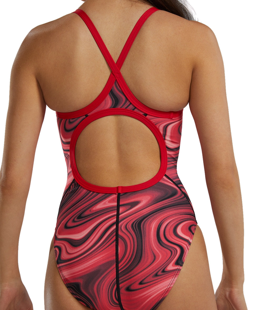TYR Women's Vitality Durafast Elite Diamondfit One Piece Swimsuit