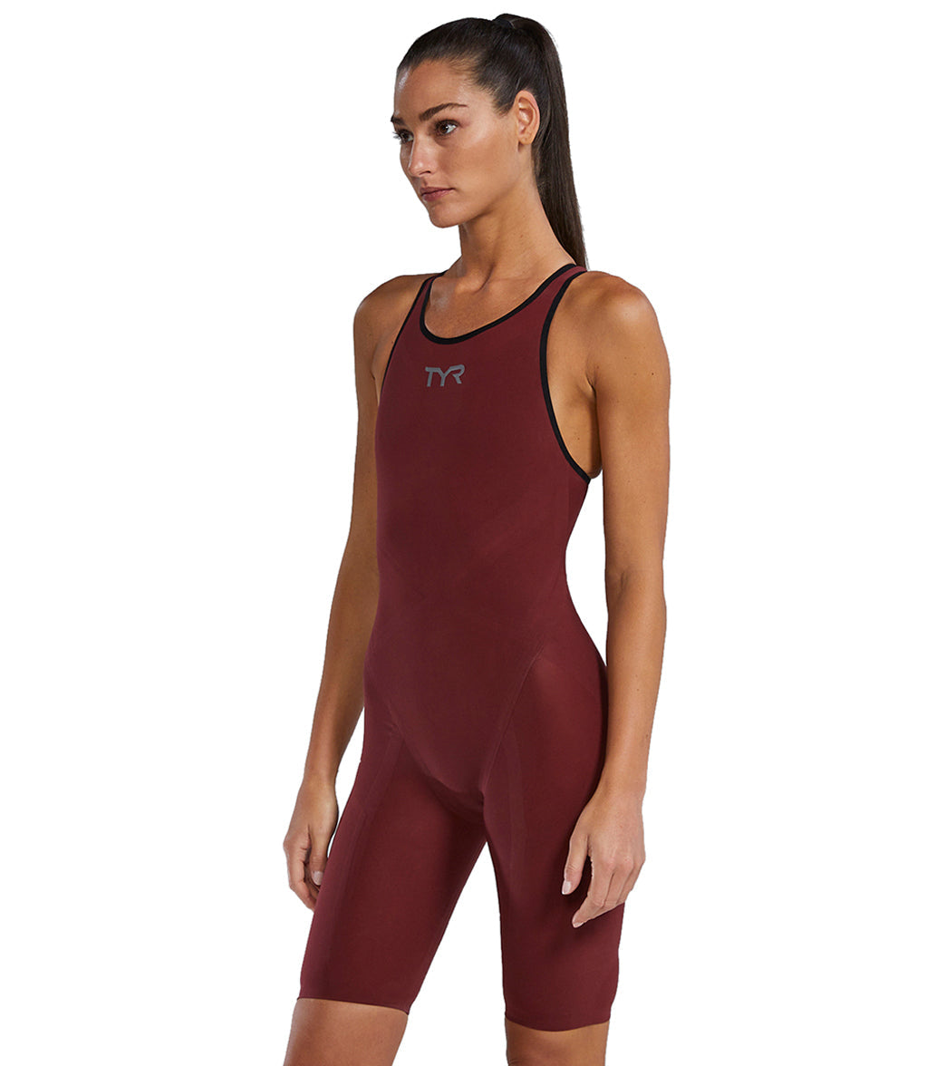 TYR Women's Venzo Open Back Tech Suit Swimsuit
