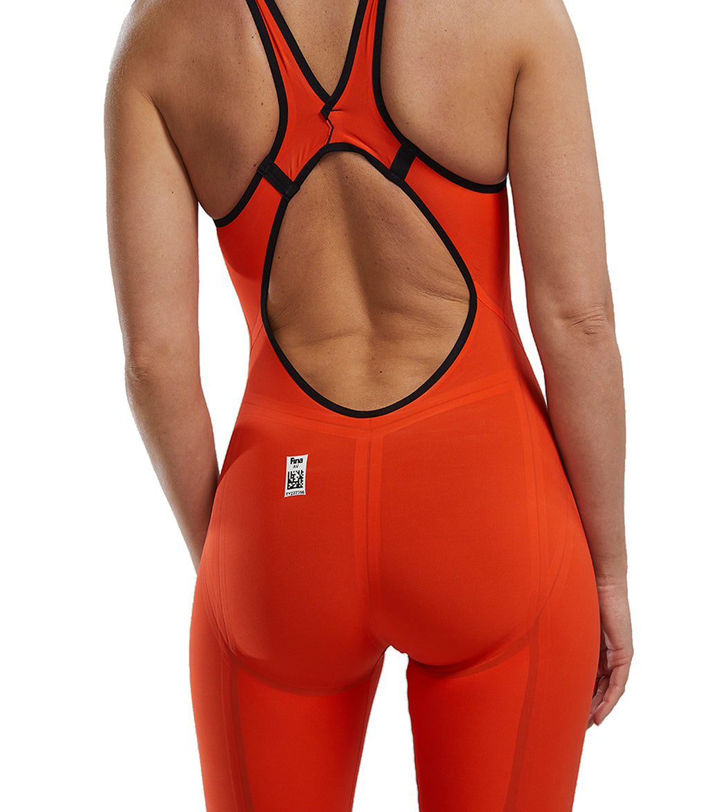 TYR Women's Venzo Open Back Tech Suit Swimsuit