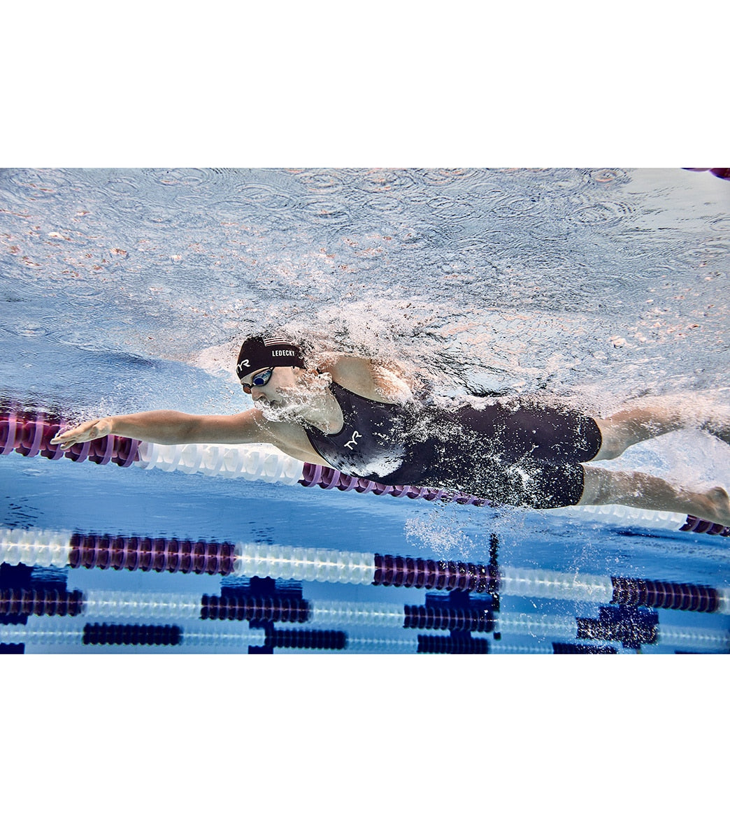 TYR Women's Venzo Open Back Tech Suit Swimsuit