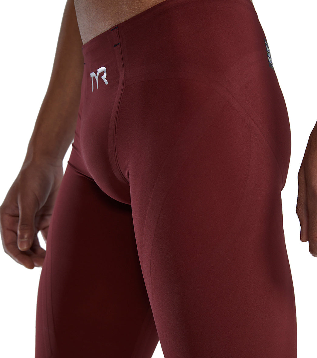 TYR Men's Venzo High Waist Jammer Tech Suit Swimsuit