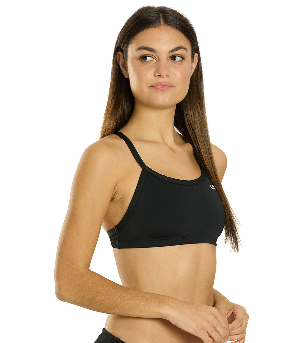 TYR Women's Solid Durafast One Diamondfit Bikini Top