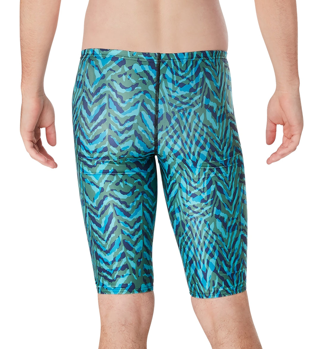 Speedo Vibe Men's Eco Pro LT Printed Jammer Swimsuit