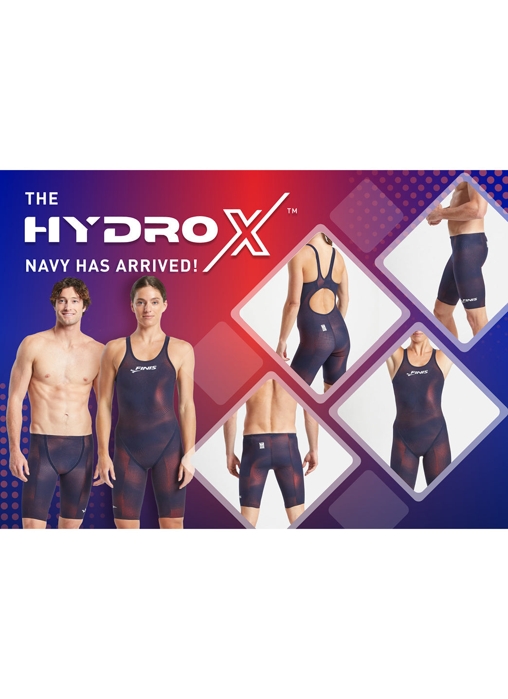 FINIS Men's HydroX Jammer Tech Suit Swimsuit