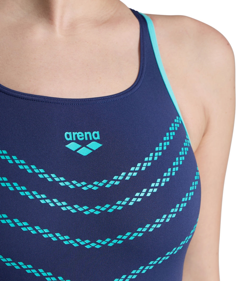 Arena Women's Losange V Pro Back One Piece Swimsuit