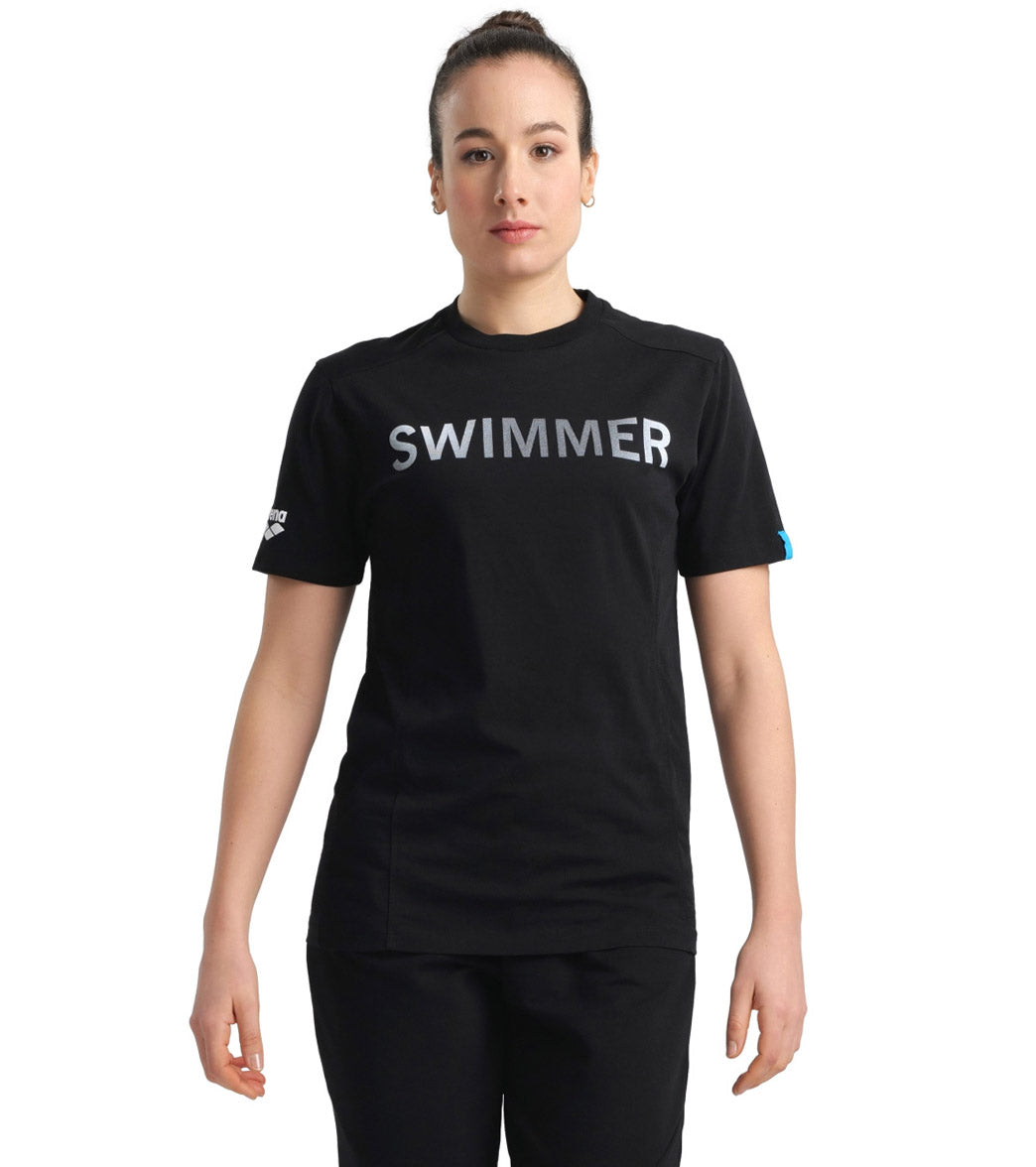 Arena Unisex Logo Cotton Short Sleeve T-Shirt