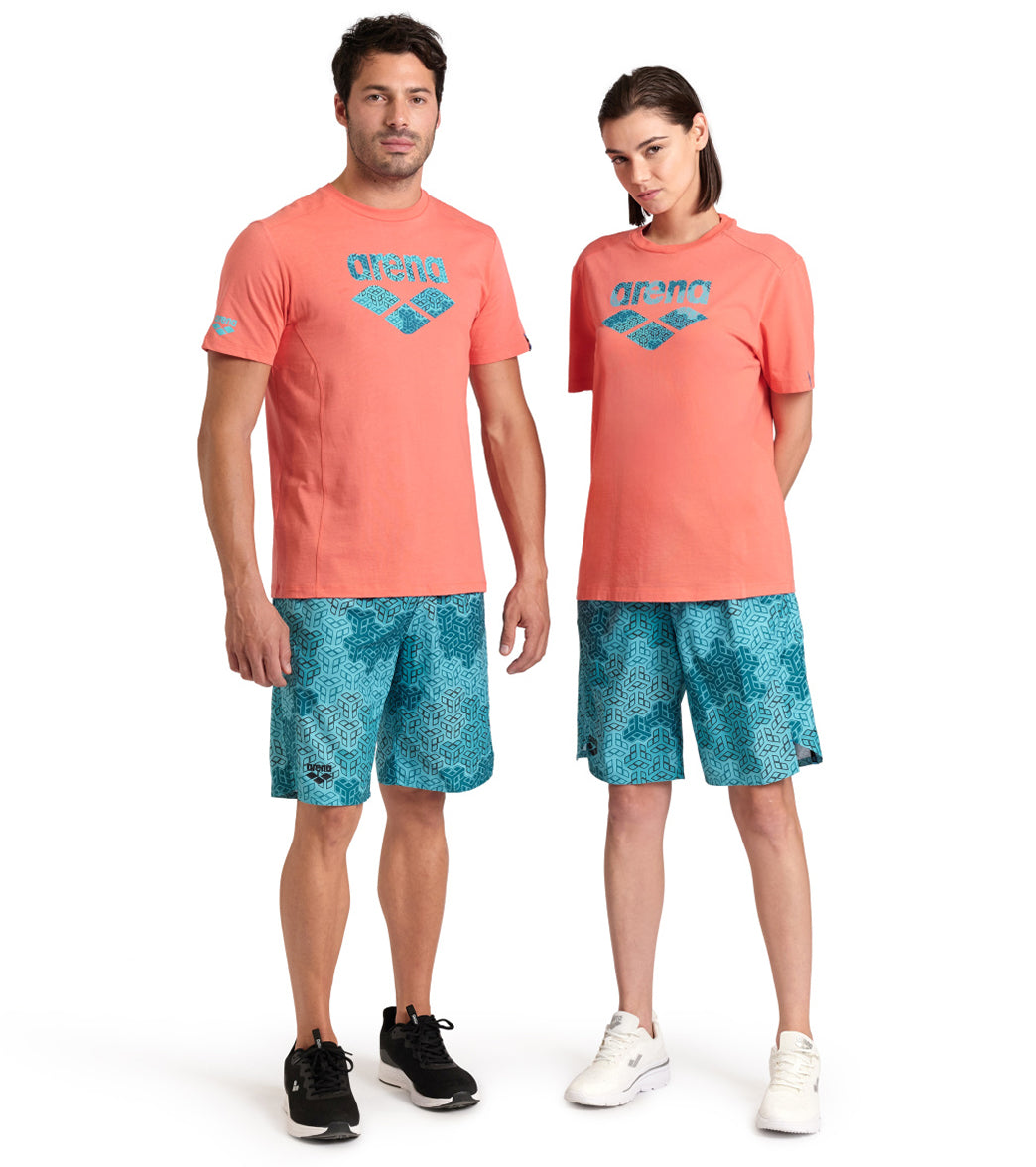 Arena Unisex Logo Cotton Short Sleeve T-Shirt