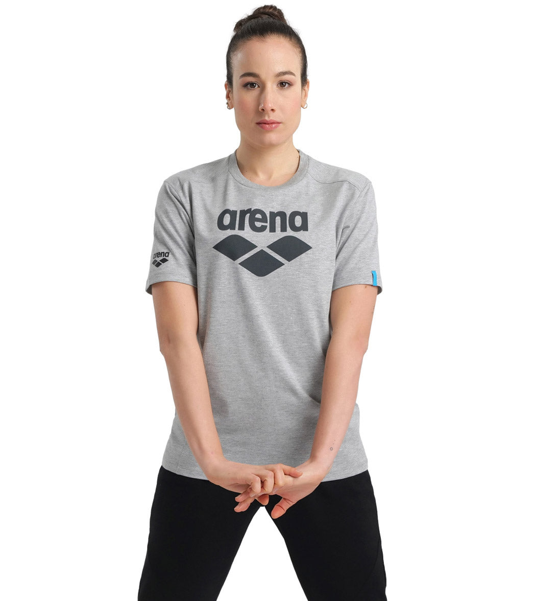 Arena Unisex Logo Cotton Short Sleeve T-Shirt