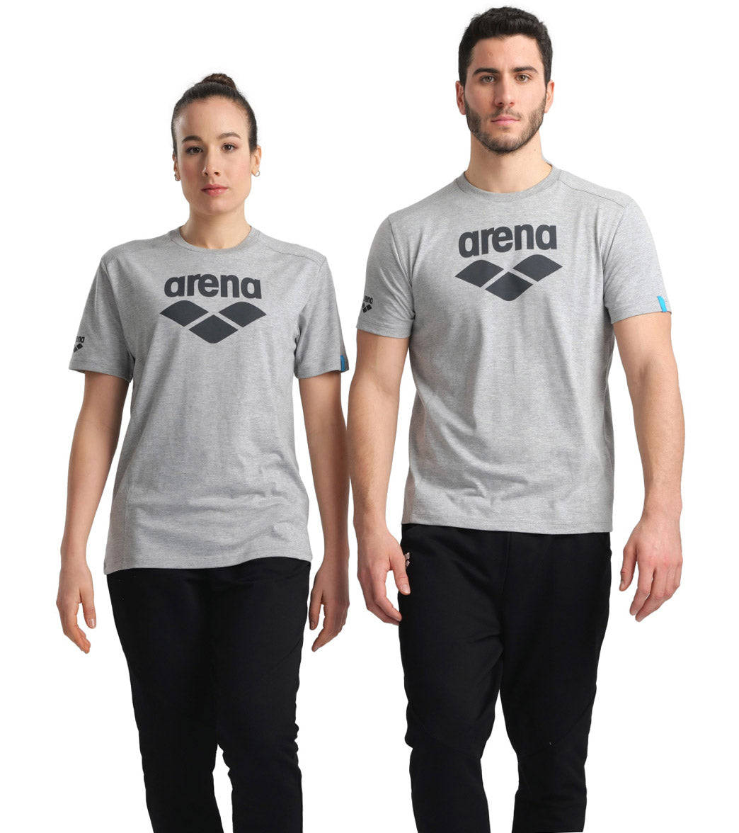 Arena Unisex Logo Cotton Short Sleeve T-Shirt