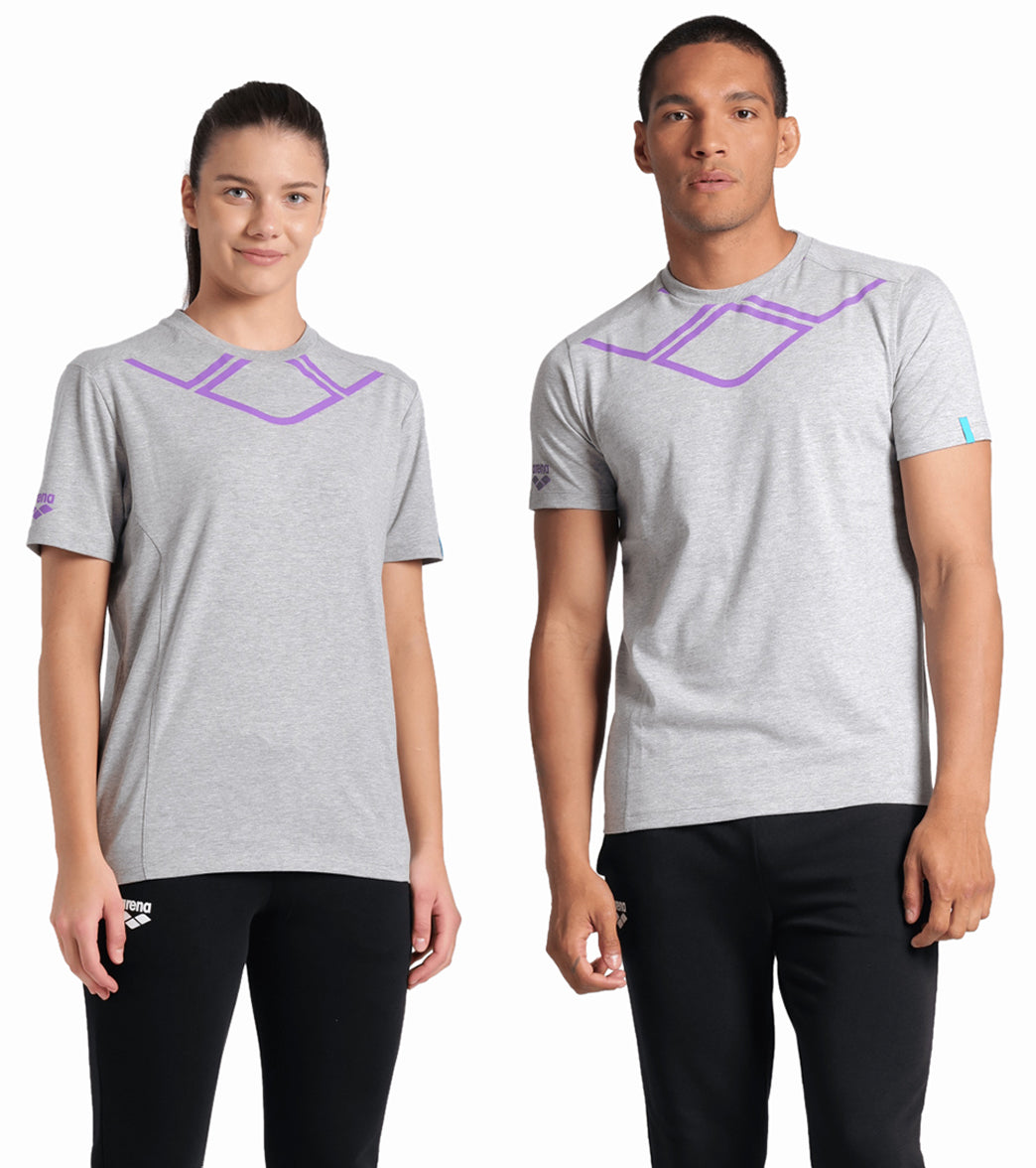 Arena Unisex Logo Cotton Short Sleeve T-Shirt