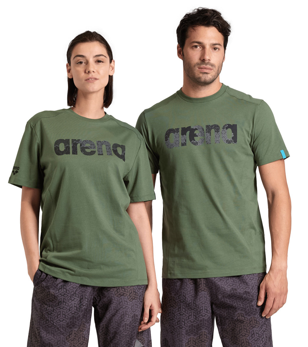 Arena Unisex Logo Cotton Short Sleeve T-Shirt
