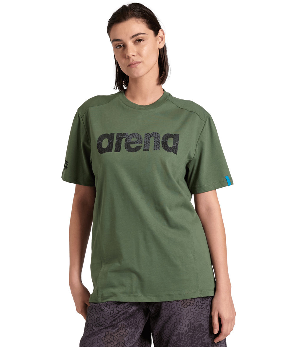Arena Unisex Logo Cotton Short Sleeve T-Shirt