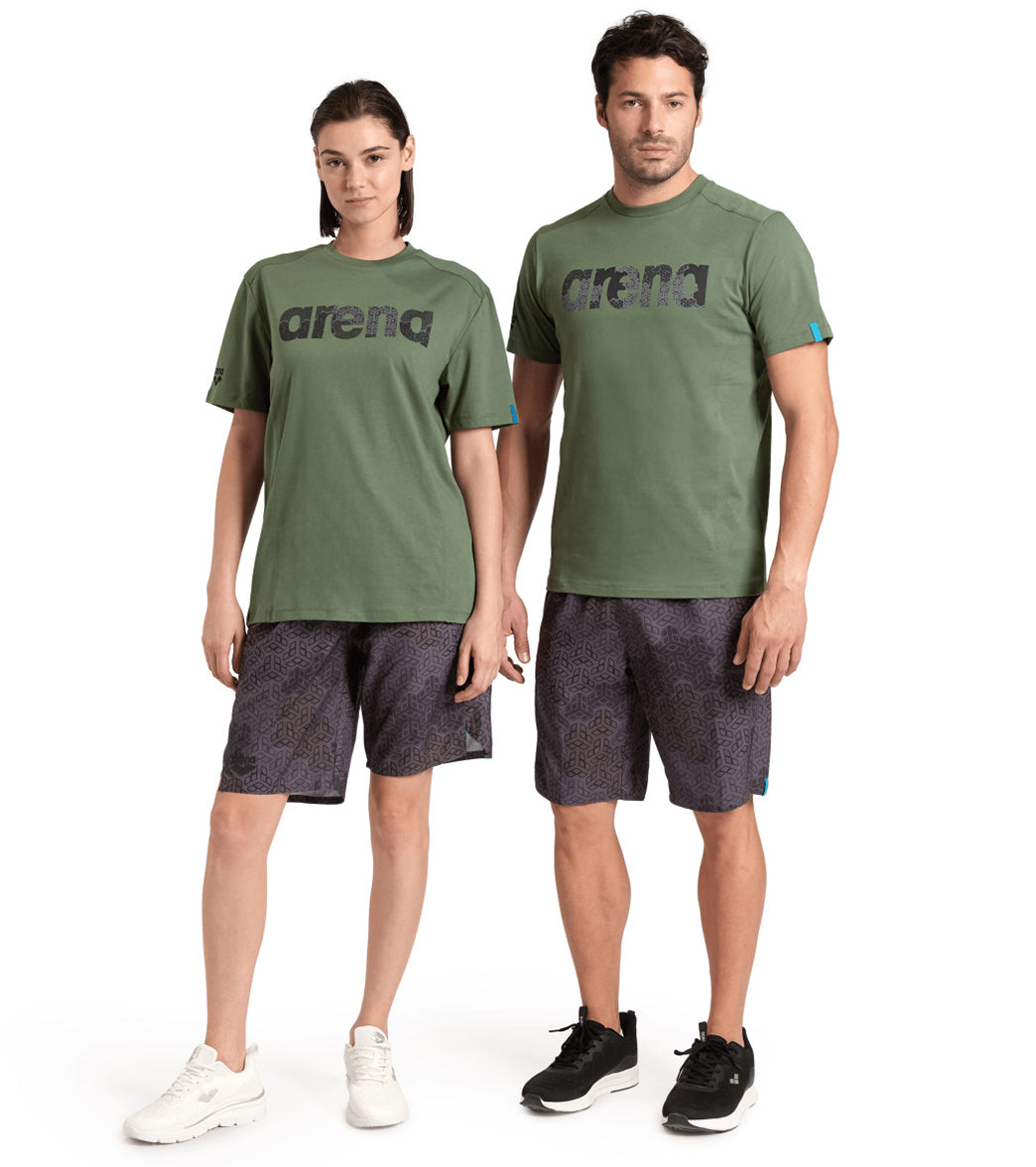 Arena Unisex Logo Cotton Short Sleeve T-Shirt