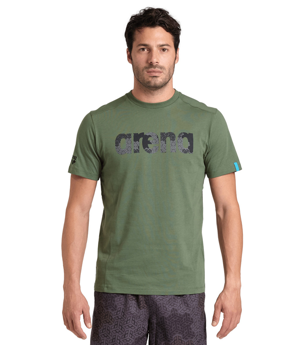 Arena Unisex Logo Cotton Short Sleeve T-Shirt