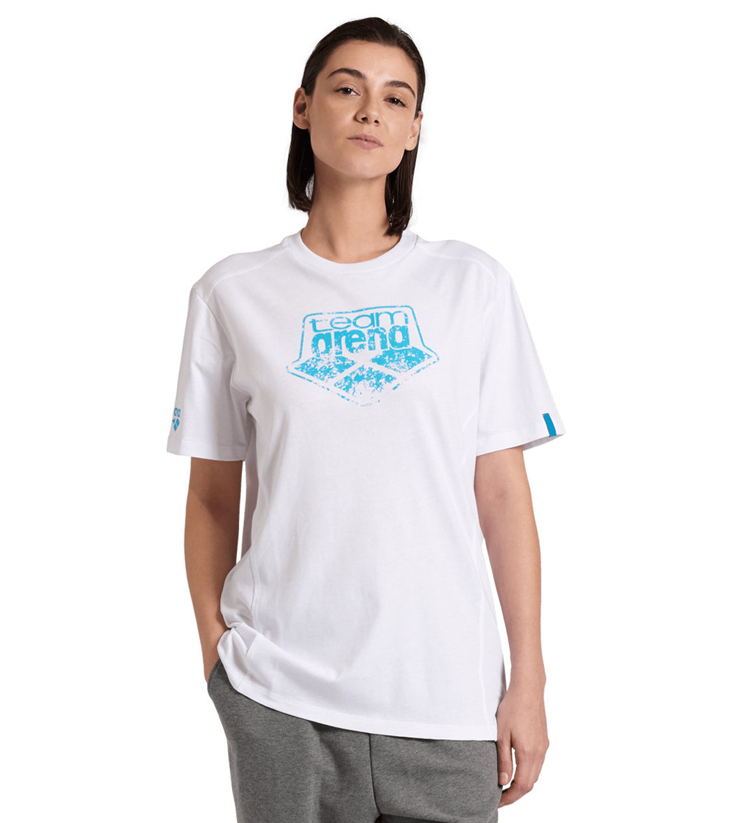 Arena Unisex Logo Cotton Short Sleeve T-Shirt