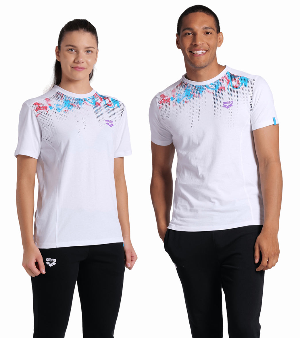 Arena Unisex Logo Cotton Short Sleeve T-Shirt