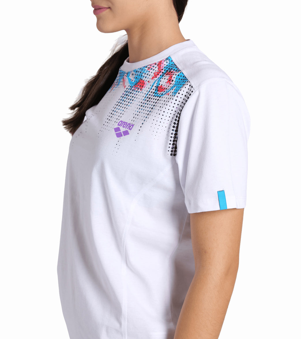 Arena Unisex Logo Cotton Short Sleeve T-Shirt