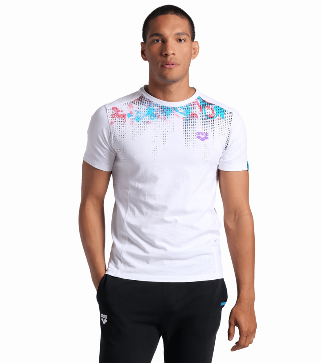 Arena Unisex Logo Cotton Short Sleeve T-Shirt