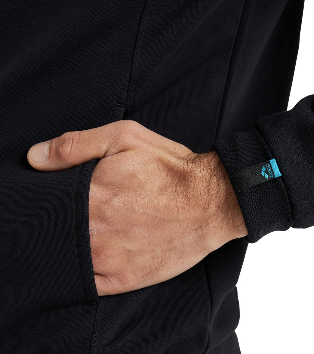 Arena Unisex Team Panel Hooded Front Zip Jacket