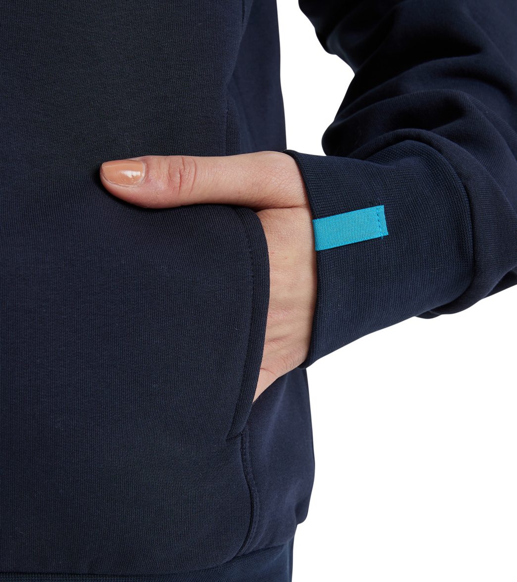 Arena Unisex Team Panel Hooded Front Zip Jacket