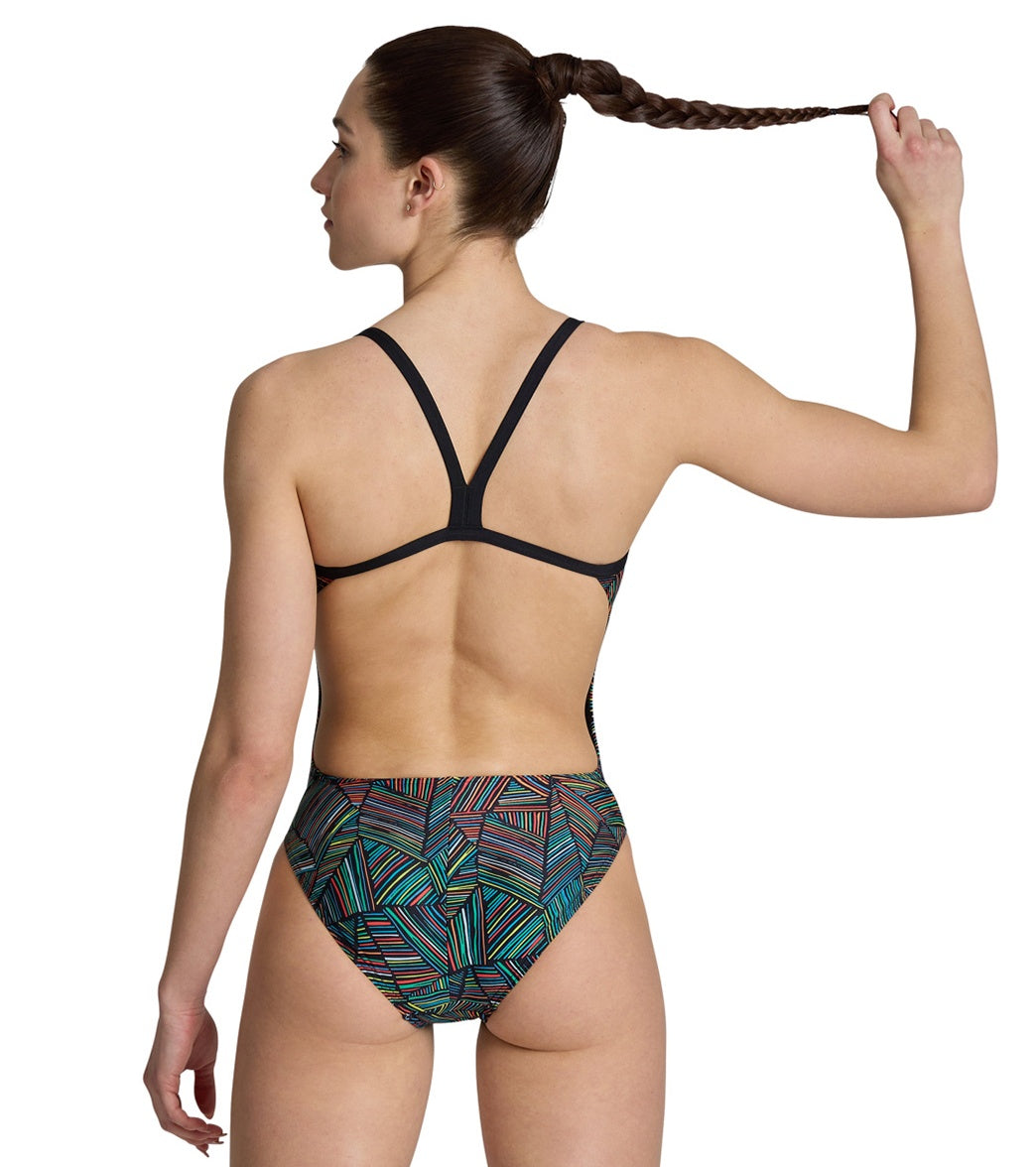 Arena Women's Overview Challenge Back One Piece Swimsuit