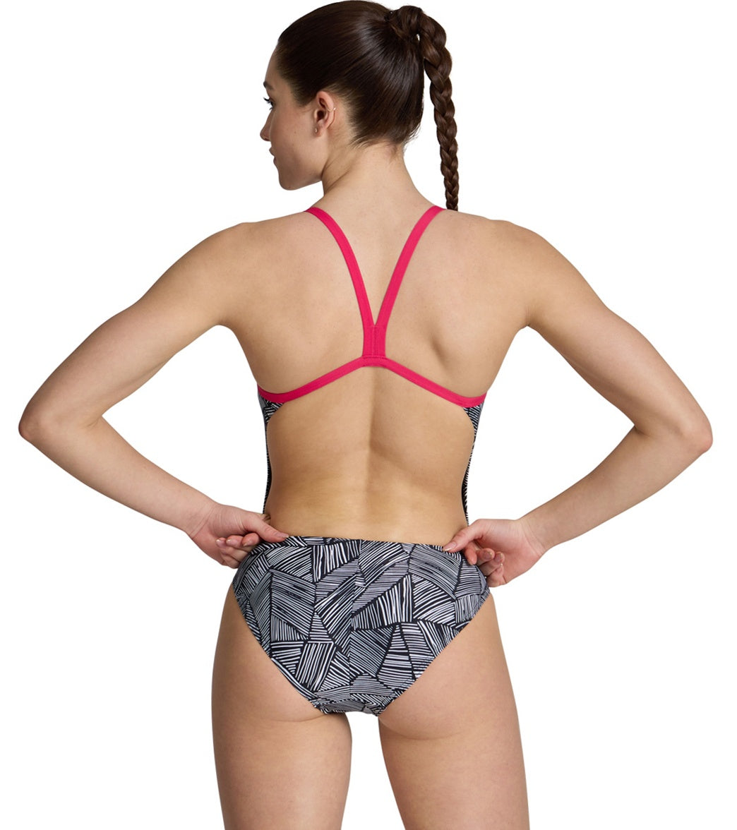 Arena Women's Overview Challenge Back One Piece Swimsuit