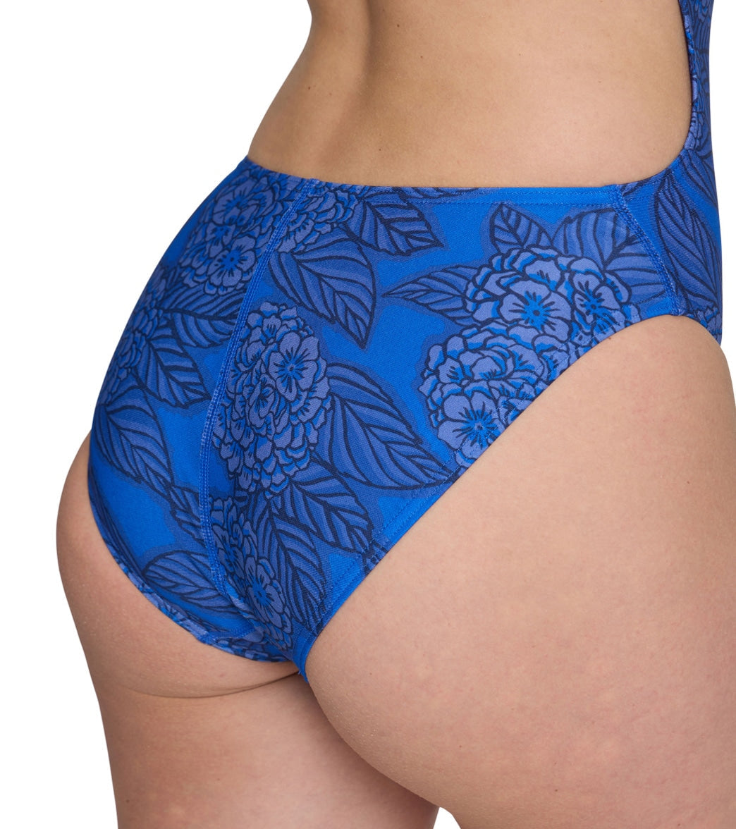Arena Women's Hydrangea Bouquet Challenge Back One Piece Swimsuit