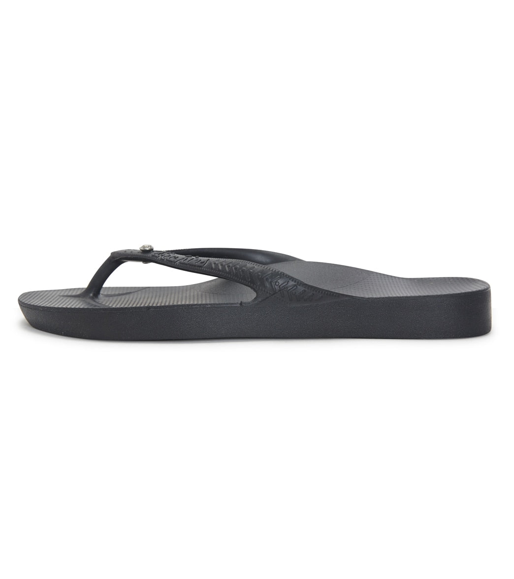 Archie's Footwear Women's Crystal Arch Support Flip Flop