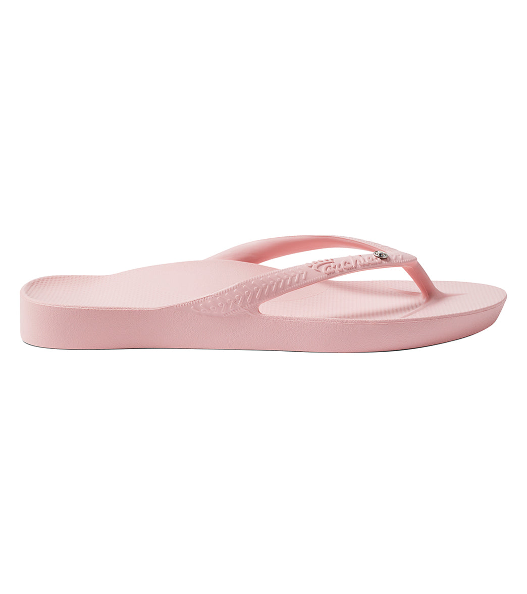 Archie's Footwear Women's Crystal Arch Support Flip Flop