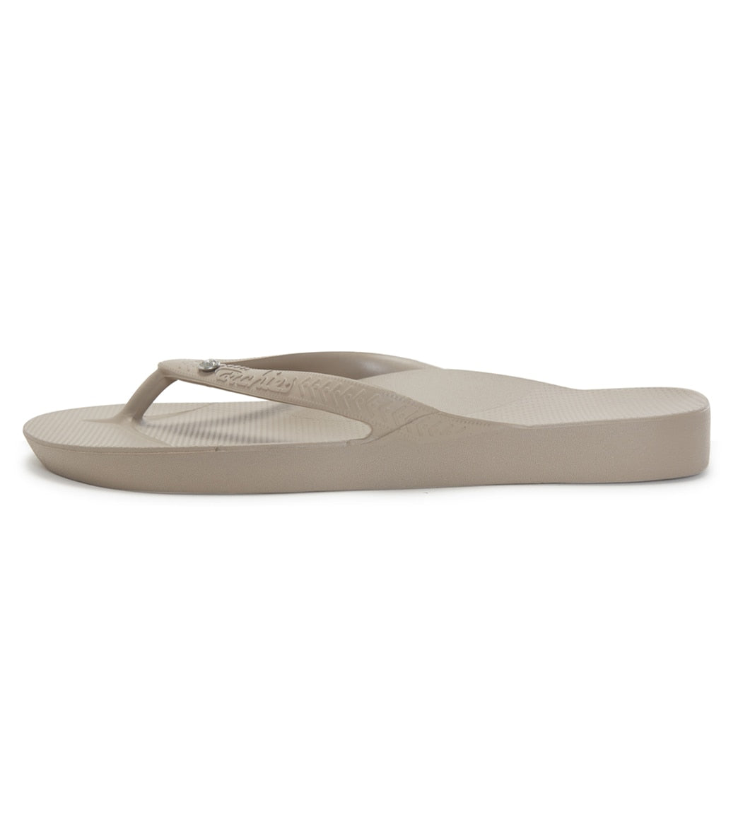 Archie's Footwear Women's Crystal Arch Support Flip Flop