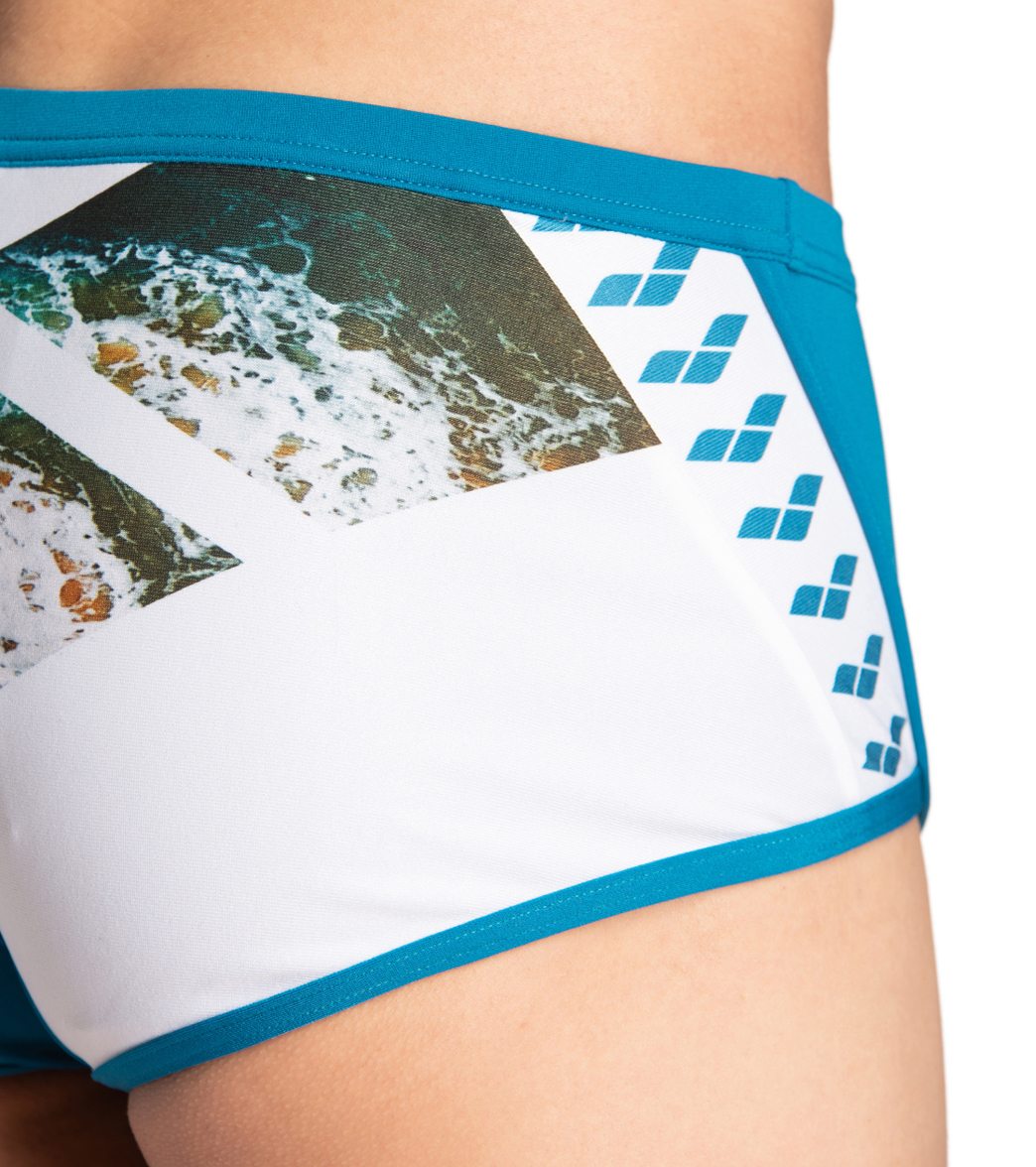 Arena Men's Planet Low Waist Square Leg Swimsuit