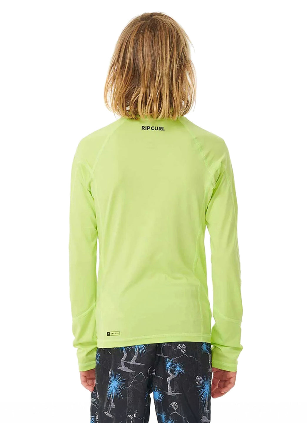 Rip Curl Youth Brand Wave Long Sleeve UPF 50 Rashguard (Big Kid)