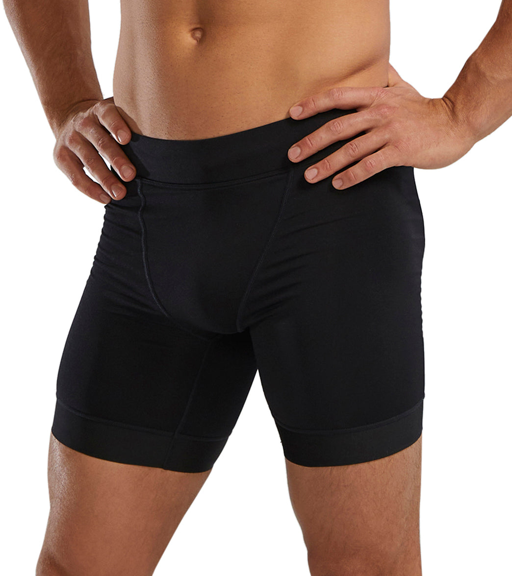 TYR Men's Active Durafast Elite Large Logo 6.5 Jammer Swimsuit