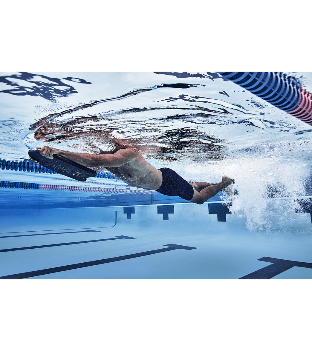 TYR Men's Active Durafast Elite Large Logo 6.5 Jammer Swimsuit