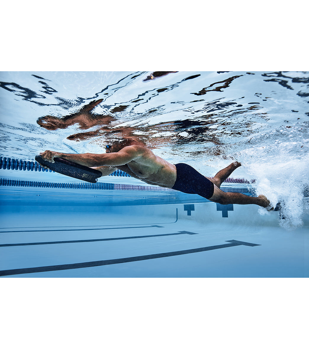 TYR Men's Active Durafast Elite Large Logo 6.5 Jammer Swimsuit