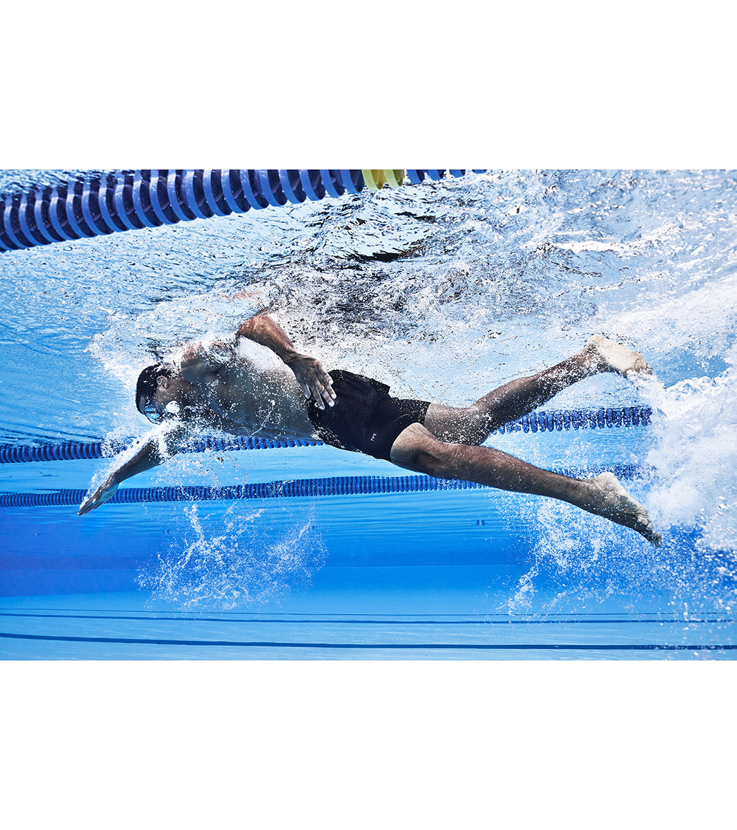 TYR Men's Durafast Elite Solid Lap Short