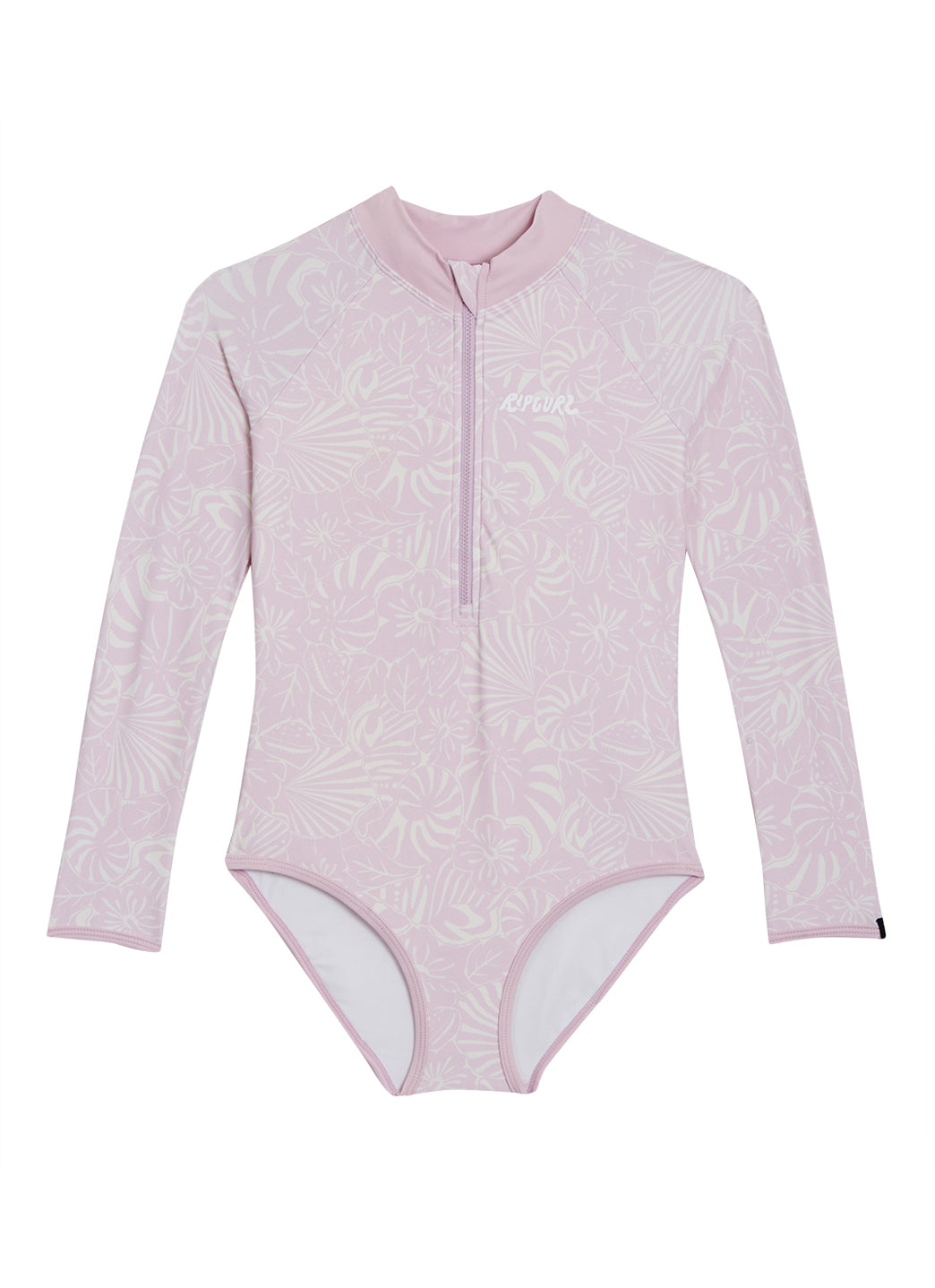 Rip Curl Girls' La Tropica Long Sleeve UPF 50 One Piece Swimsuit (Toddler, Little Kid)