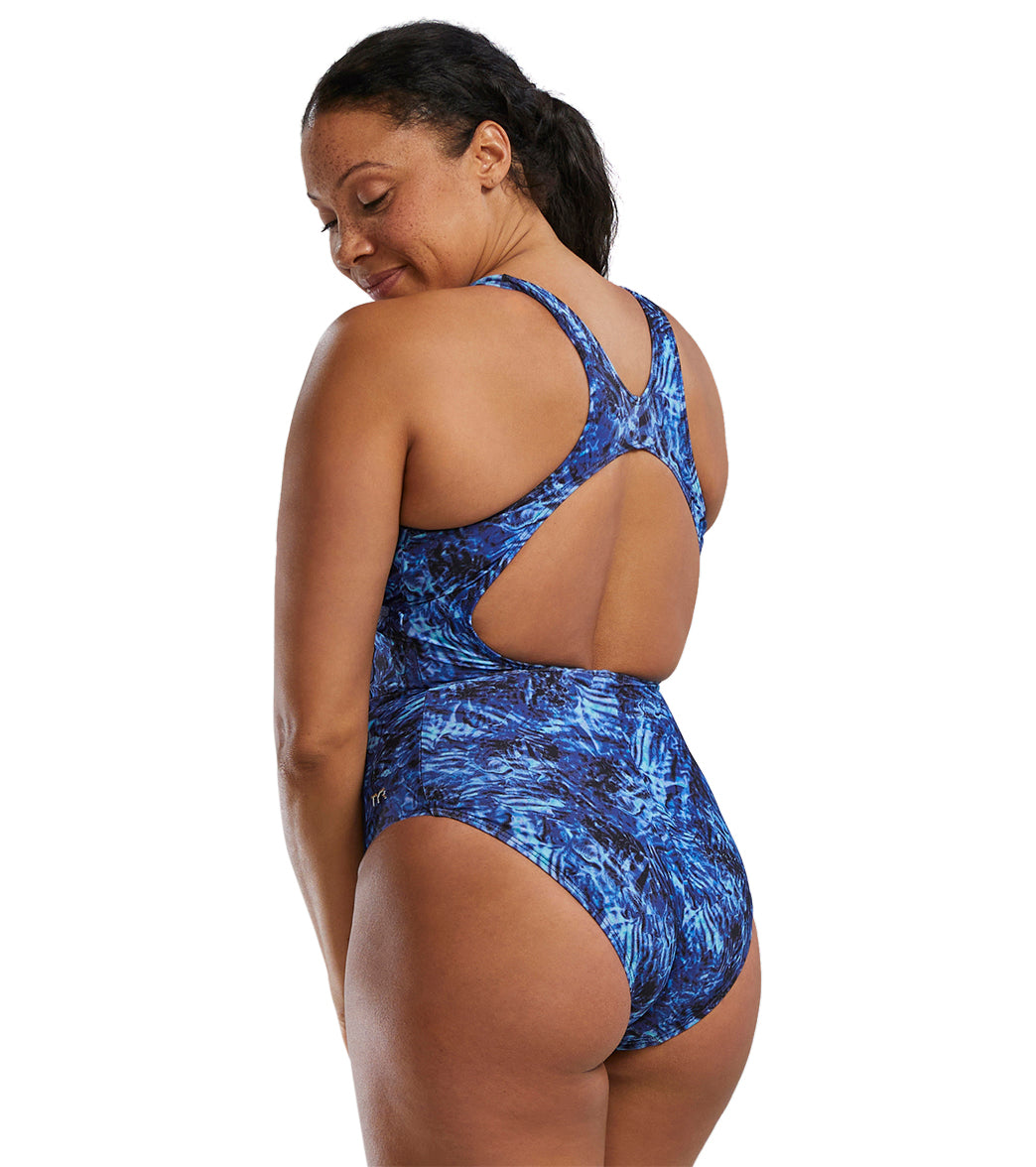 TYR Women's Expression Max Splice Controlfit One Piece Swimsuit