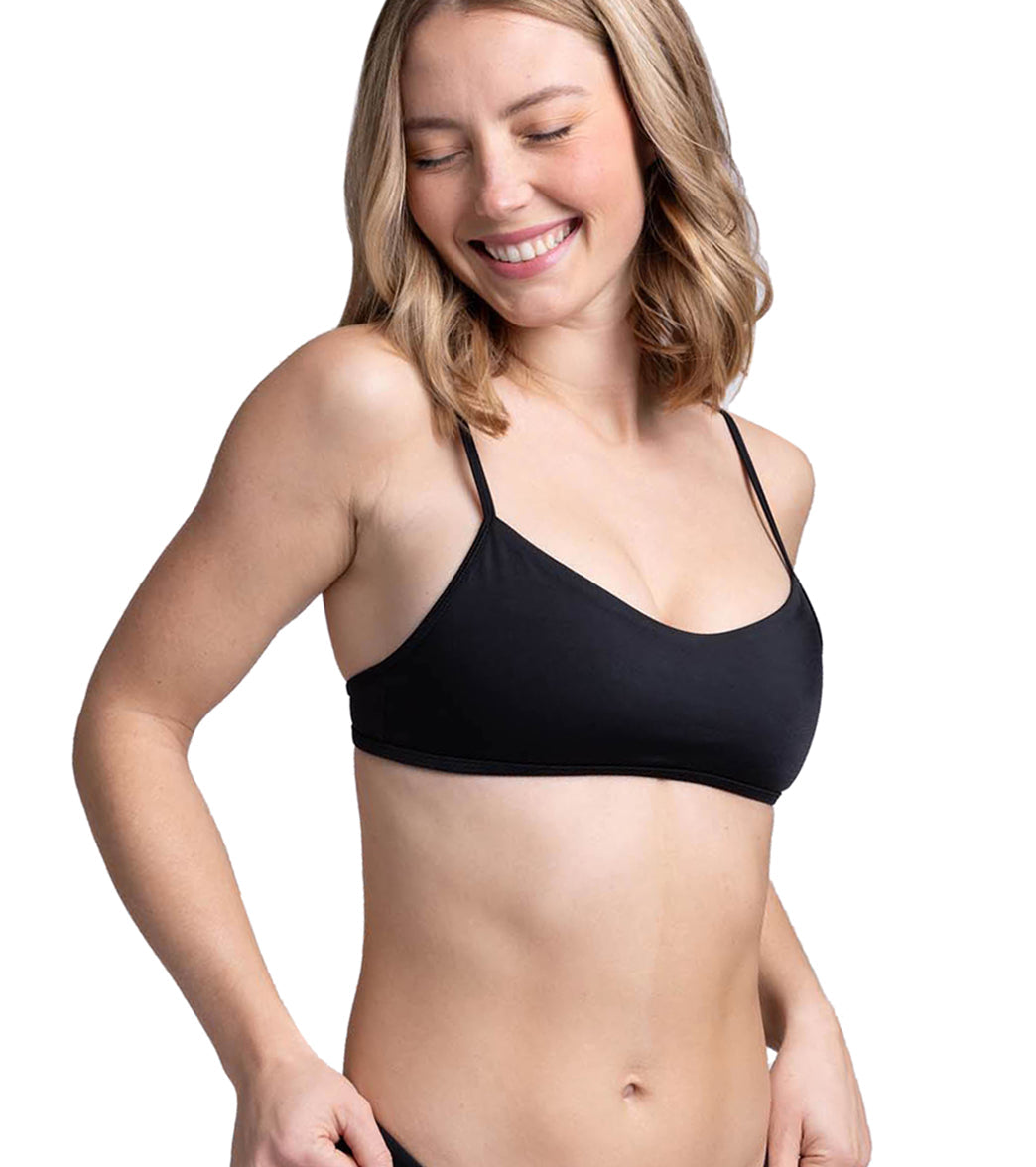 JOLYN Women's Hkari Tie Back Bikini Top