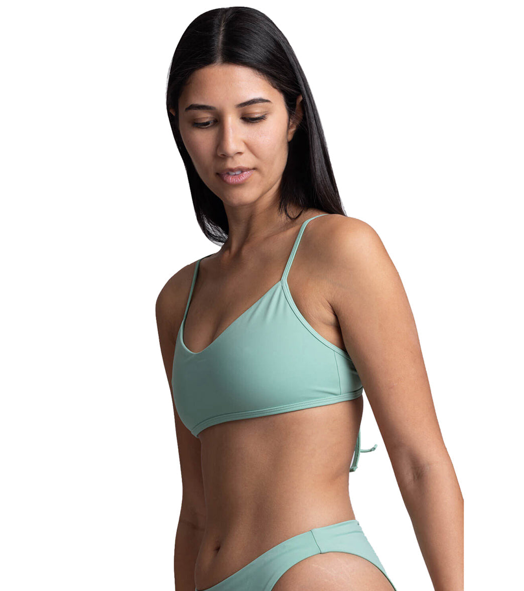 JOLYN Women's Hkari Tie Back Bikini Top